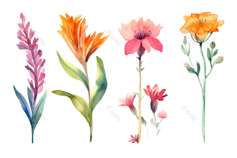 鲜花背景图片,鲜花边框元素,PNG,免抠素材